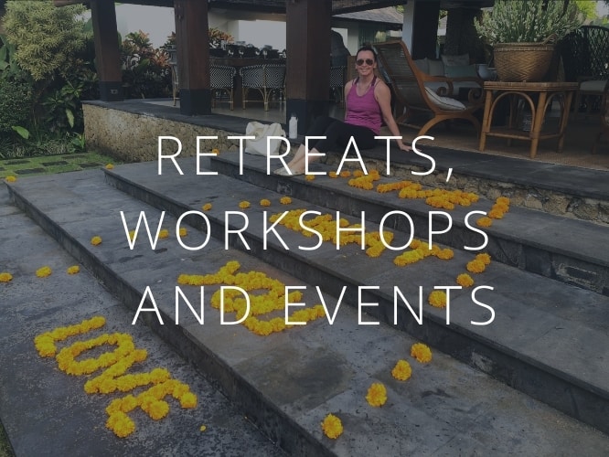 retreats, workshops and events